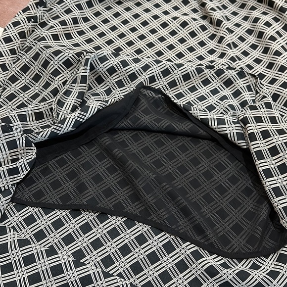 H&M Sleeveless dress black & white V-neck NEW Sz 6 - Picture 11 of 13